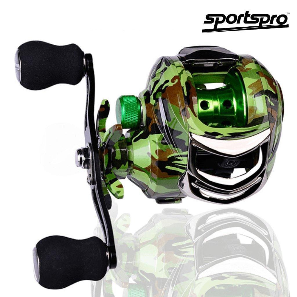 Carretilha de Pesca Tática Pro™ - 18+1 / 10Kg drag - Sports Pro