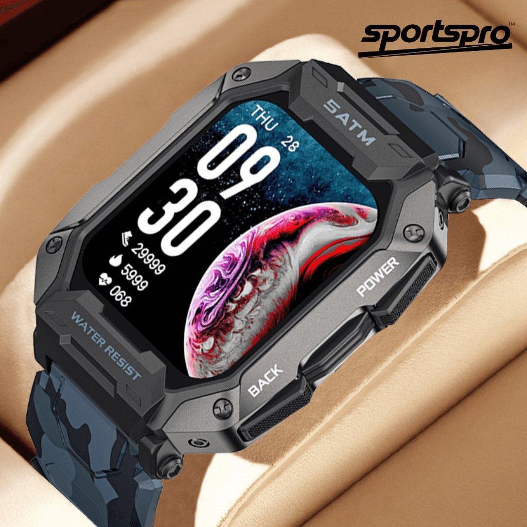 Smartwatch Militar Tático Pro™ - Pulseira exército de brinde - Sports Pro