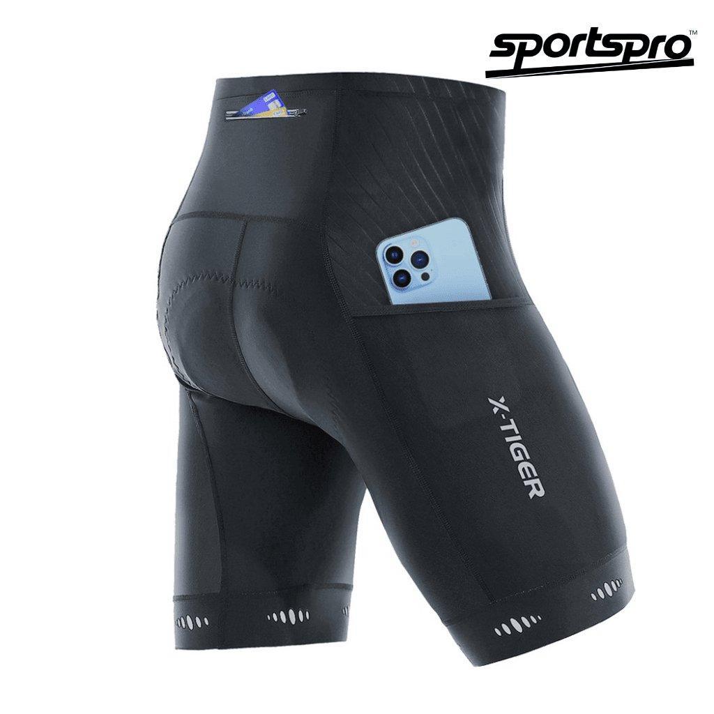 Bermuda para ciclismo X-Tiger Pro™ - Respirável e Confortável - Sports Pro