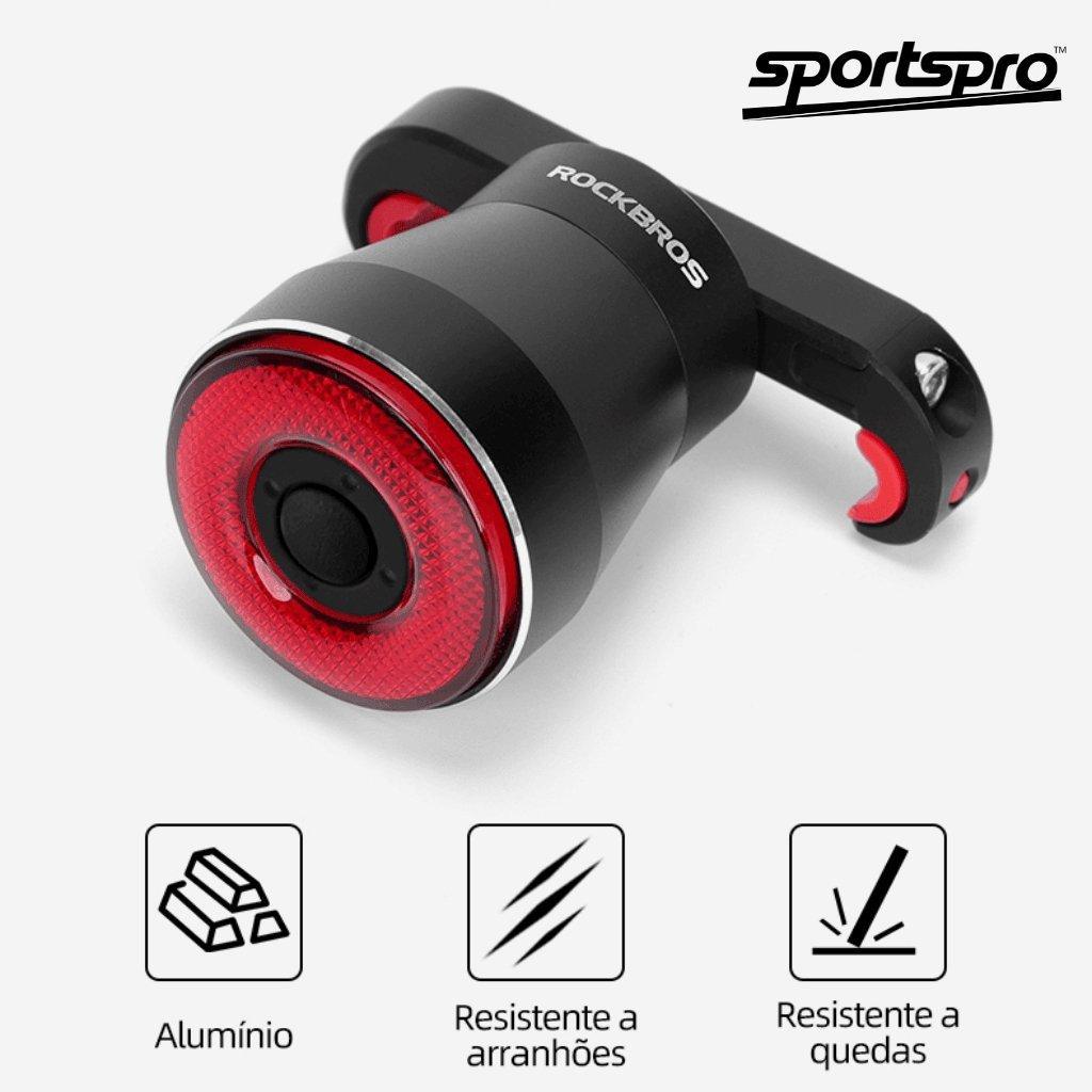 Lanterna traseira para bike Flash Light Pro™ + BRINDE - Sports Pro