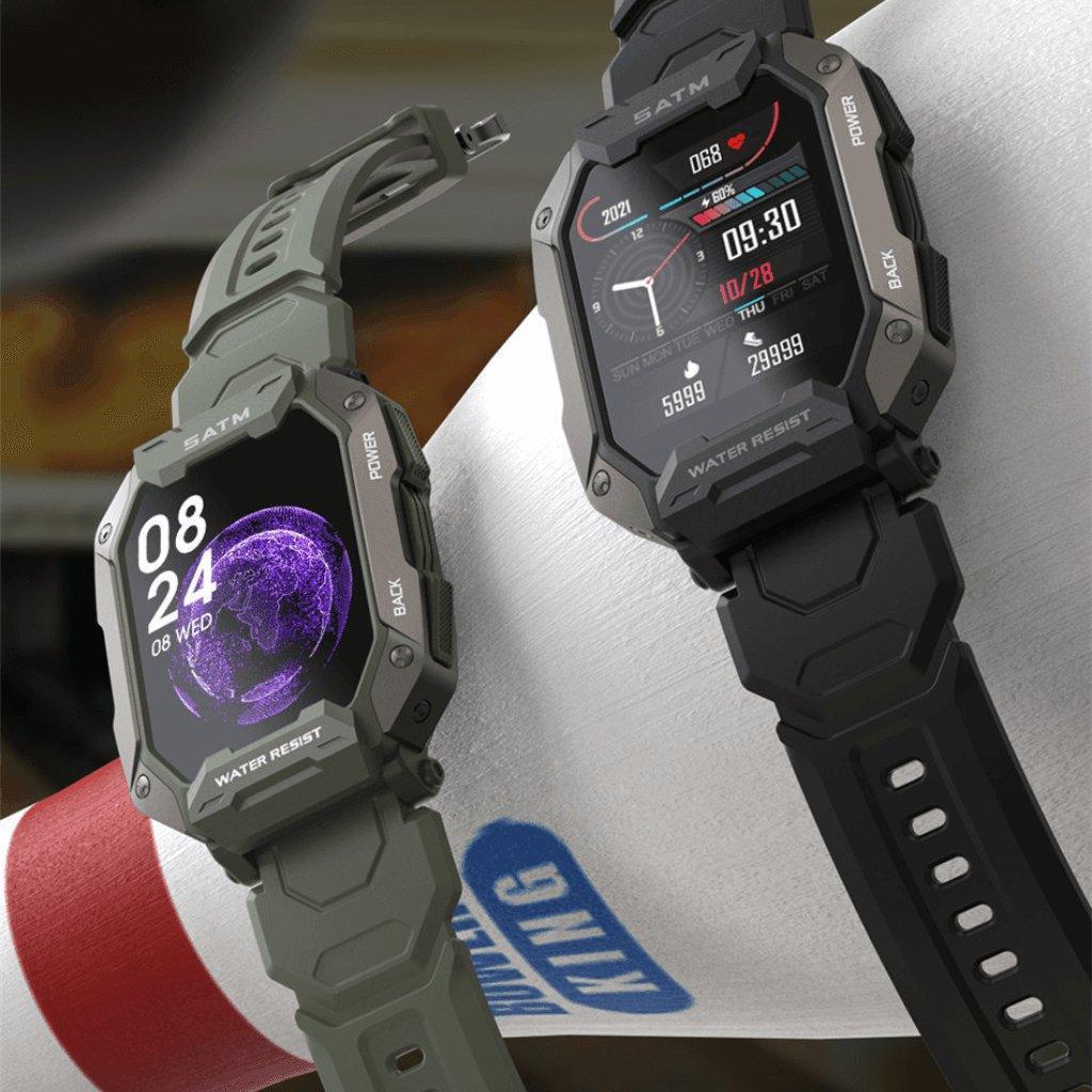 Smartwatch Militar Tático Pro™ - Pulseira exército de brinde - Sports Pro