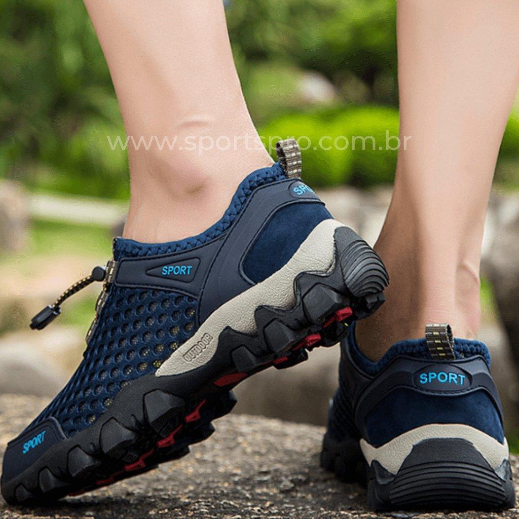 Tênis Aquático Advanced Pro™ - Encare qualquer aventura com muito conforto e frescor! - Sports Pro